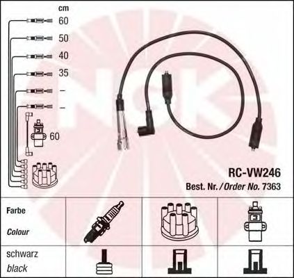 Ignition Cable Kit 7363