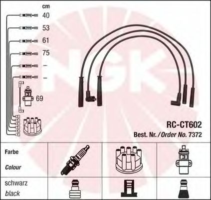 Ignition Cable Kit 7372