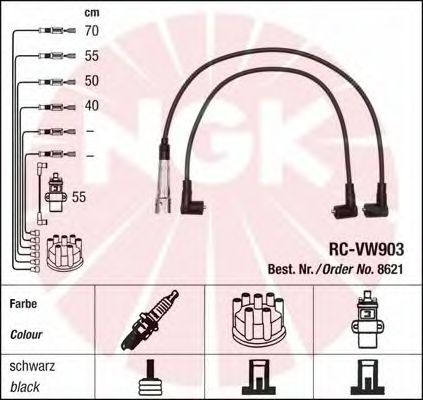 Ignition Cable Kit 8621