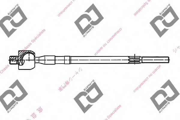 Articulação axial, barra de acoplamento DR1032