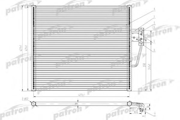 Condensator, airconditioning PRS1124