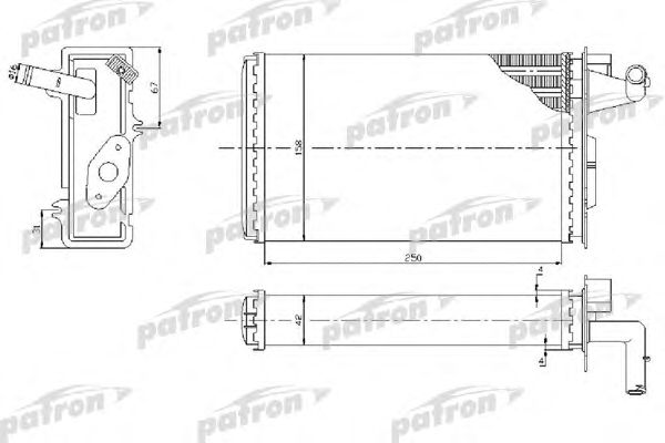 Heat Exchanger, interior heating PRS2022