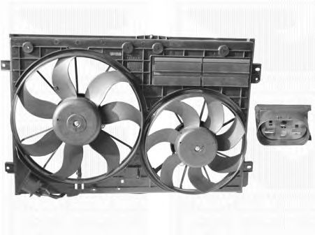 Ventilador, refrigeración del motor 5894749