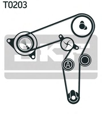 Timing Belt Kit VKMA 02190
