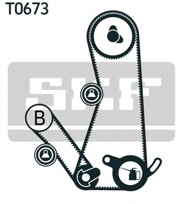 Timing Belt Kit VKMA 95036