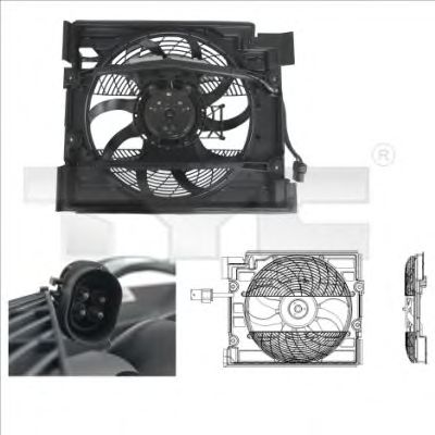 Fan, radiator 803-0006
