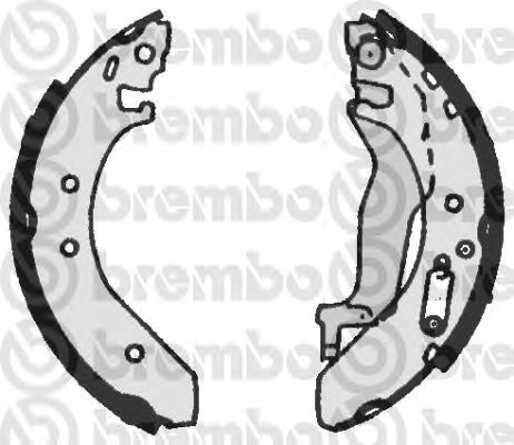 Brake Shoe Set S 52 503