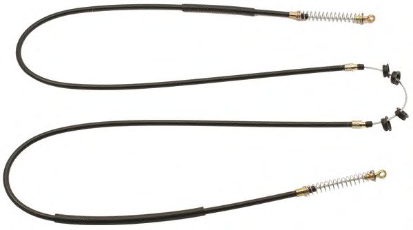 Cable, parking brake 4.0224