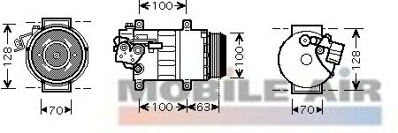 Compressor, airconditioning 6030K404
