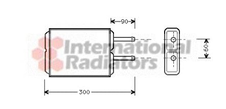 Heat Exchanger, interior heating 60276124
