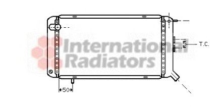 Radiator, engine cooling 60402029