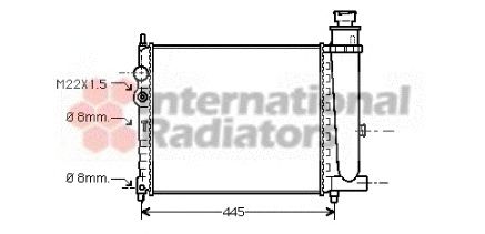 Radiator, engine cooling 60402116