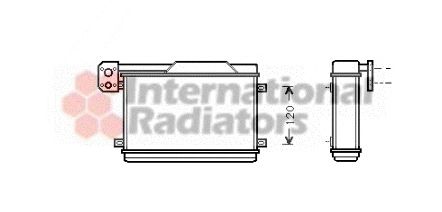Heat Exchanger, interior heating 60476013