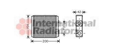 Heat Exchanger, interior heating 60376403