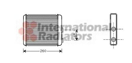 Heat Exchanger, interior heating 60376260