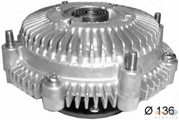 Clutch, radiator fan 8MV 376 791-021