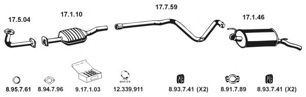 Exhaust System 132058