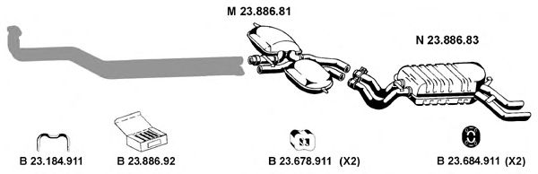 Exhaust System 232133