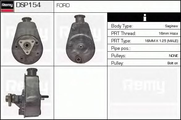 Hydraulic Pump, steering system DSP154