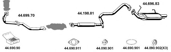 Exhaust System 442067