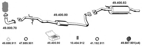 Exhaust System 492002