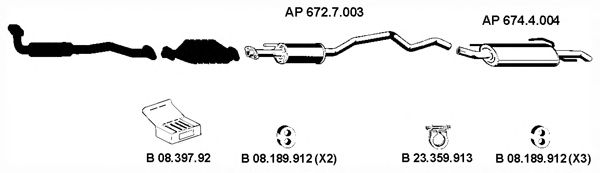 Exhaust System AP_2237