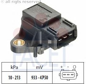 Air Pressure Sensor, height adaptation; Sensor, intake manifold pressure 10.3009