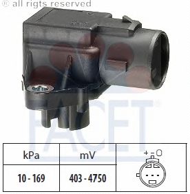 Air Pressure Sensor, height adaptation; Sensor, intake manifold pressure 10.3031