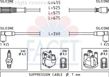 Ignition Cable Kit 4.8692