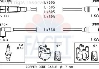 Ignition Cable Kit 4.8768