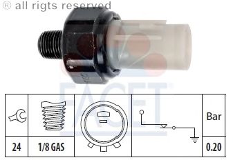 Oil Pressure Switch 7.0182