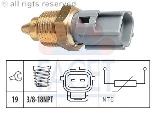 Sensor, oil temperature; Coolant Temperature Sensor; Sender Unit, coolant temperature; Sender Unit, coolant temperature 7.3284
