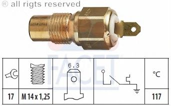 Temperature Switch, coolant warning lamp 7.4058