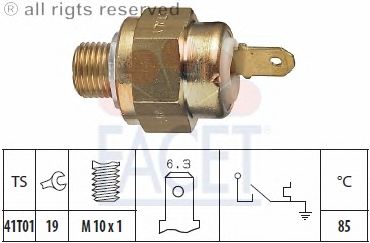 Temperature Switch, coolant warning lamp 7.4084