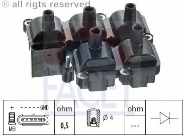 Ignition Coil 9.6293