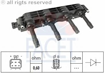 Ignition Coil 9.6299