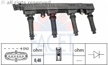 Ignition Coil 9.6407