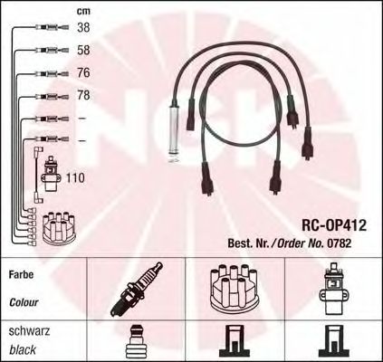 Ignition Cable Kit 0782