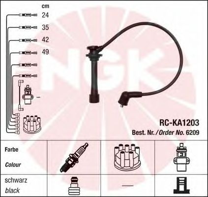 Ignition Cable Kit 6209