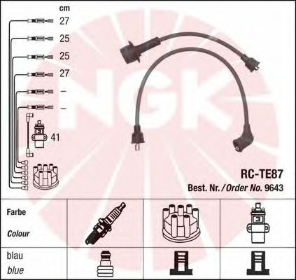 Ignition Cable Kit 9643