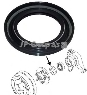 Shaft Seal, differential 8151250200