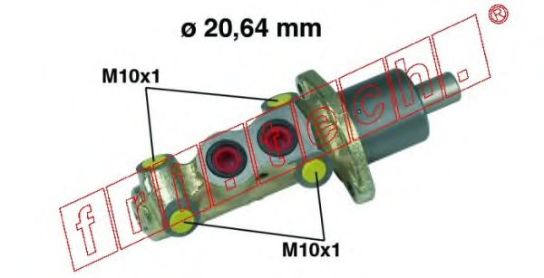 Master Cylinder, brakes PF195