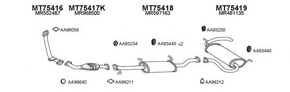 Exhaust System 750072