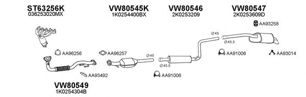 Exhaust System 800279