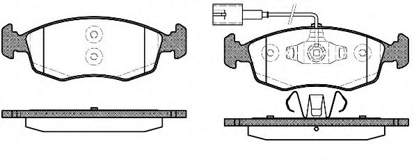 Brake Pad Set, disc brake P0723.52