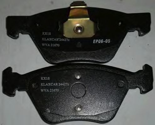 Brake Pad Set, disc brake 24427z