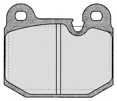 Brake Pad Set, disc brake 192.1
