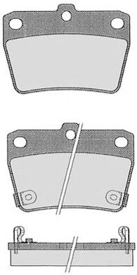 Brake Pad Set, disc brake 781.0