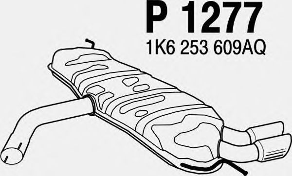 Einddemper P1277