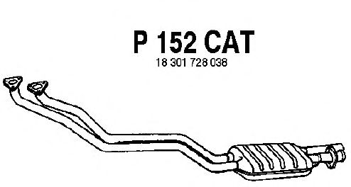 Catalytic Converter P152CAT